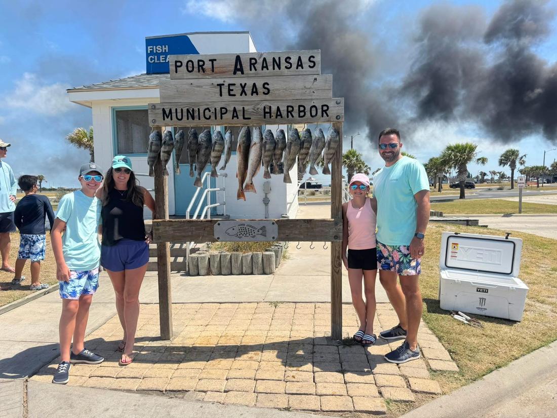 Inshore catch with Stay Salty Charters — Port Aransas / Rockport, TX