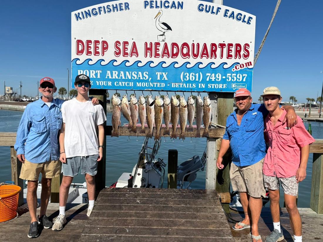 Inshore catch with Stay Salty Charters — Port Aransas / Rockport, TX