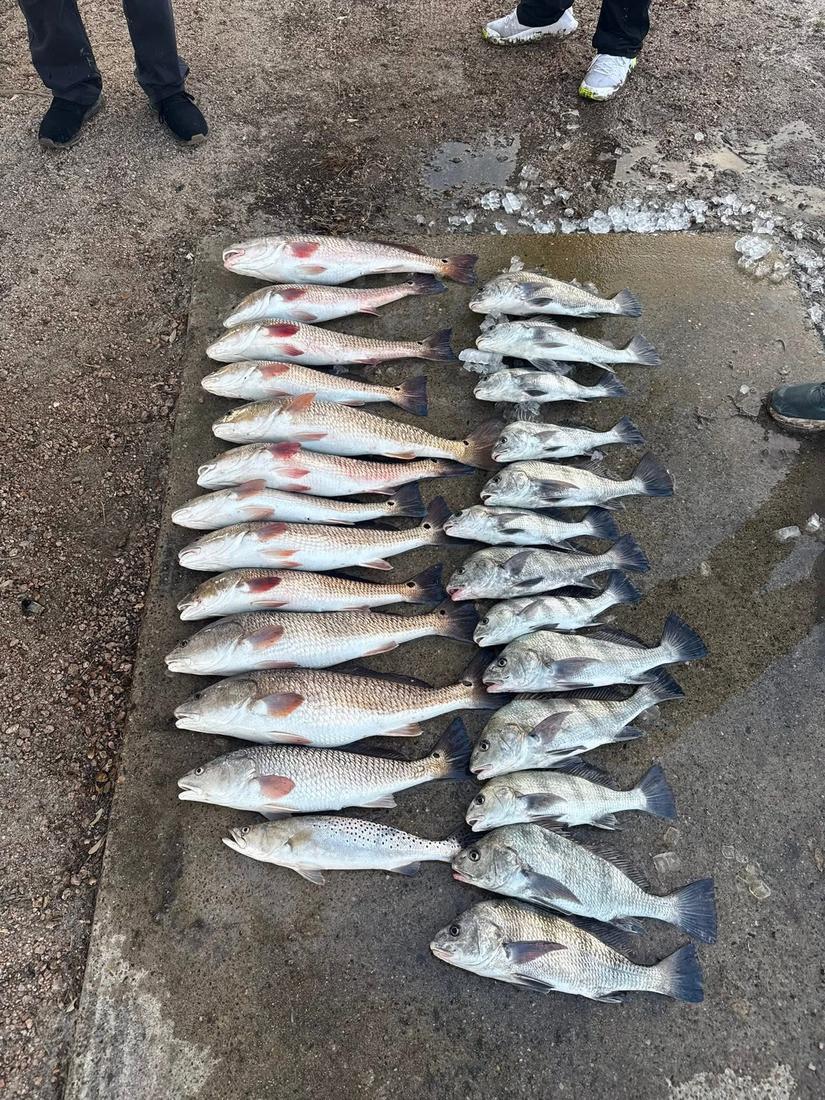 Inshore catch with Stay Salty Charters — Port Aransas / Rockport, TX